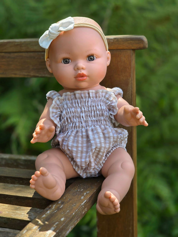 Mini Colettos, Mila (Baby Girl, without Hair and Blue Eyes)
