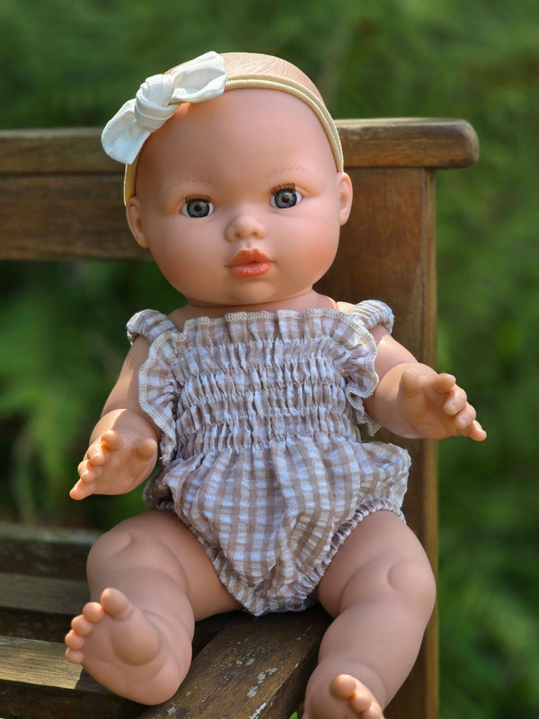 Mini Colettos, Mila (Baby Girl, without Hair and Blue Eyes)