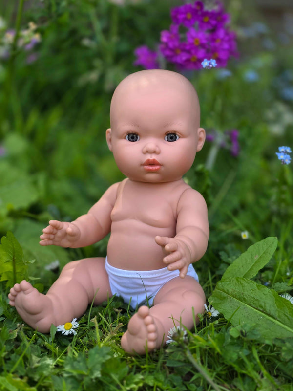 Mini Colettos, Mila (Baby Girl, without Hair and Blue Eyes)