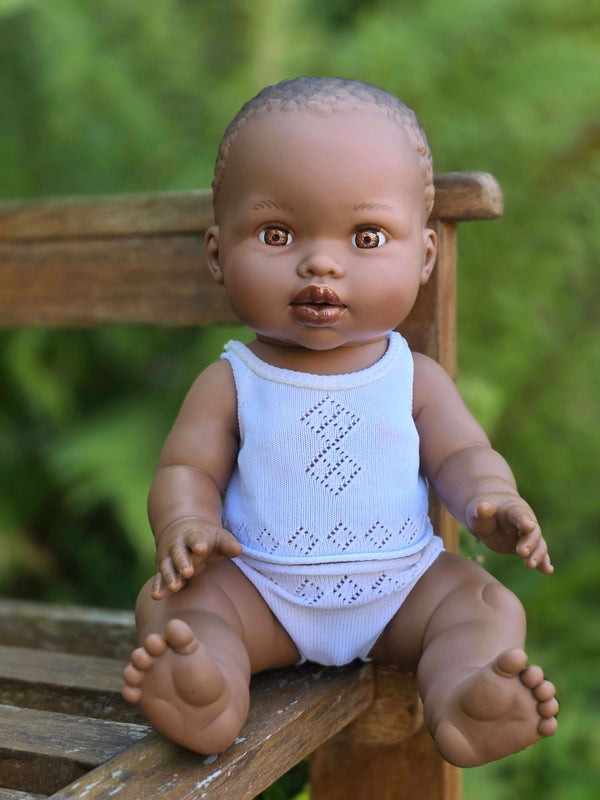Mini Colettos, Nile (African Boy without Hair)