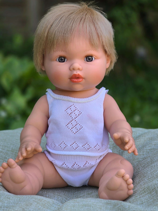 Mini Colettos, Oliver, Blonde Boy with Blue Eyes