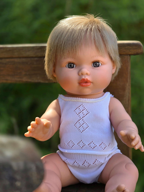 Mini Colettos, Oliver, Blonde Boy with Blue Eyes