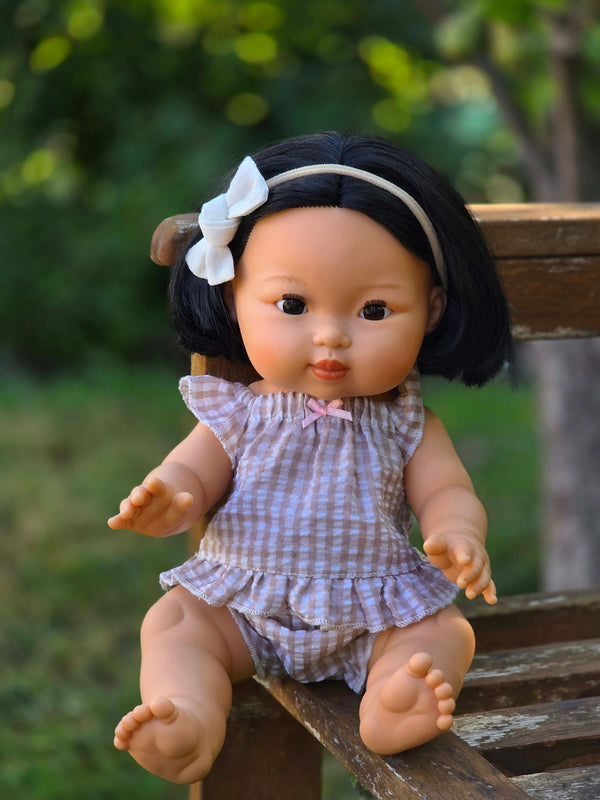 Mini Colettos, Oshin (Asian Girl Doll with Dark Eyes)