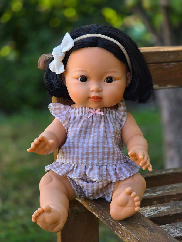 Mini Colettos, Oshin (Asian Girl Doll with Dark Eyes)