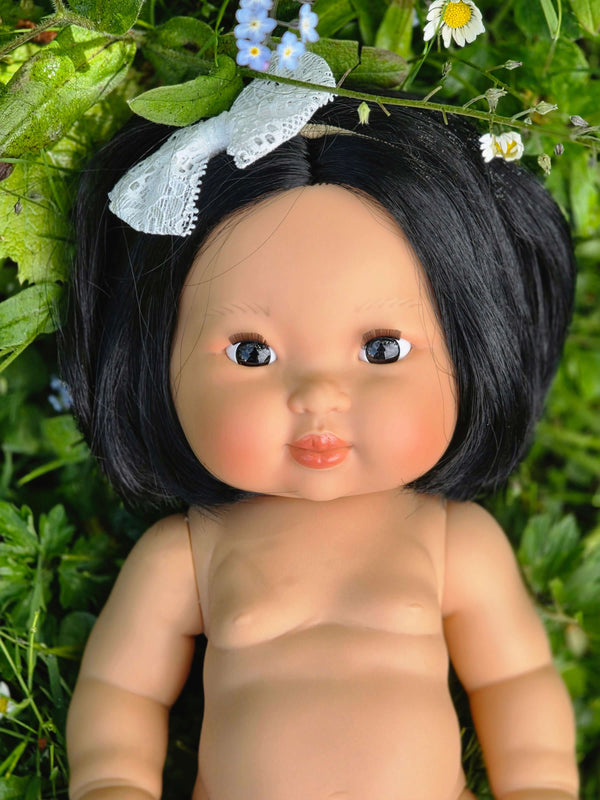 Mini Colettos, Oshin (Asian Girl Doll with Dark Eyes)