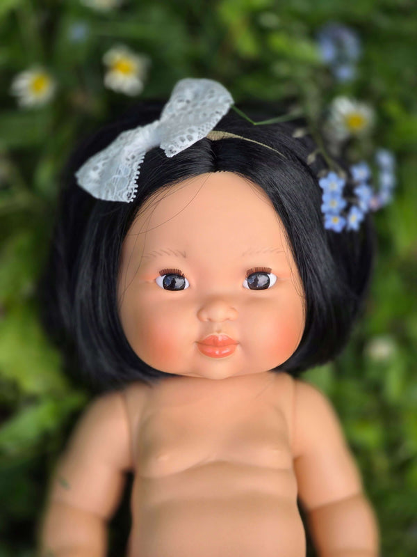 Mini Colettos, Oshin (Asian Girl Doll with Dark Eyes)