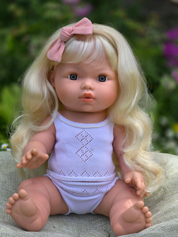Mini Colettos, Sage (Light Blonde Hair with Blue Eyes)