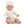 Load image into Gallery viewer, Minikane, Long-Sleeved bodysuit set and Honeycomb Hat (Cream)