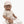 Load image into Gallery viewer, Minikane Toddlers, Augustin Dressed in Jumpsuit &amp; Cap Set (Beige)
