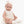 Load image into Gallery viewer, Minikane Toddlers, Yaëlle Dressed in Charlotte Dress, Pants and Headband (Cream)
