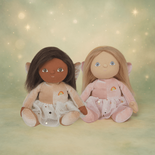 Olli Ella, Dinky Dinkum Doll - Fairy Fiona - Pink
