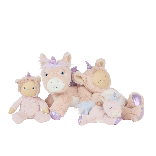 Olli Ella, Dinky Dinkum Dolls - Una Unicorn Pink