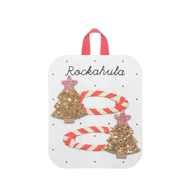 Rockahula Kids, Stripy Christmas Tree Clips