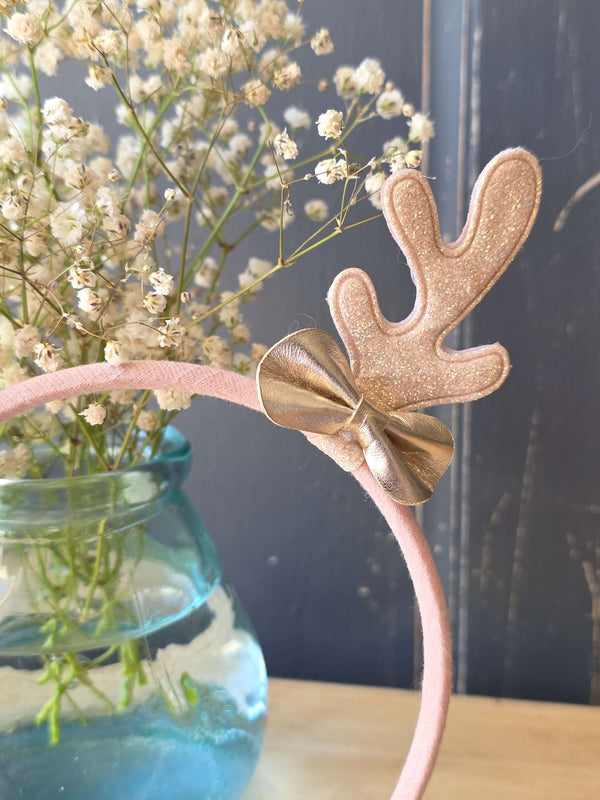 Rockahula, Frosted Shimmer Reindeer Headband
