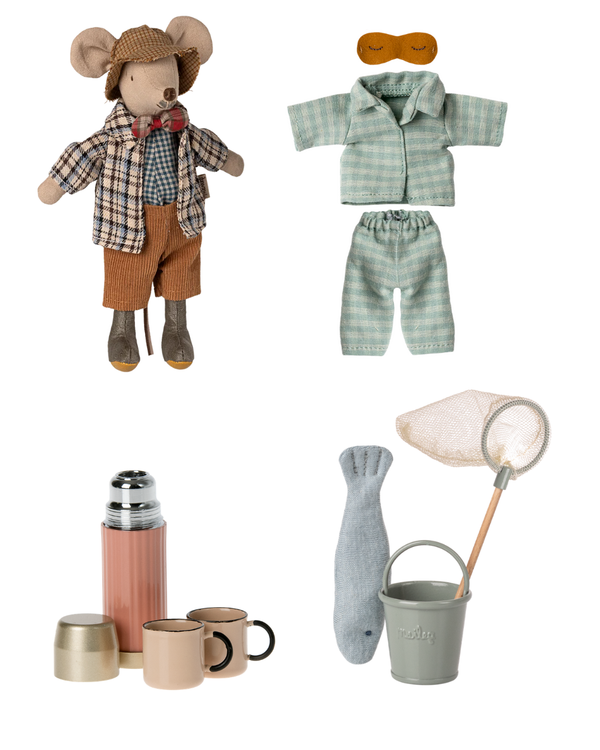 Maileg, Granddad Mouse Starter Set