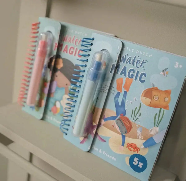 Little Dutch, Water Reveal Book - Jim & Friends