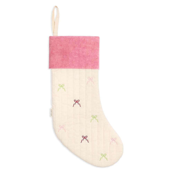 Avery Row, Christmas Stocking - Bows