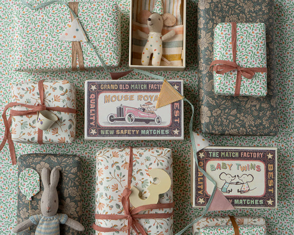 Maileg, Gift Wrap, Berry Branches - 10 m