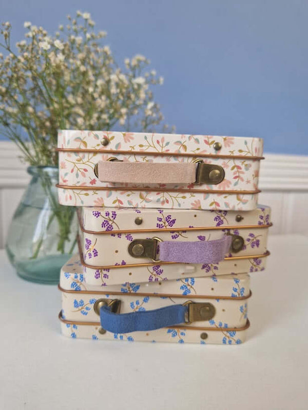 Maileg, Small Suitcase, Madelaine - Blue