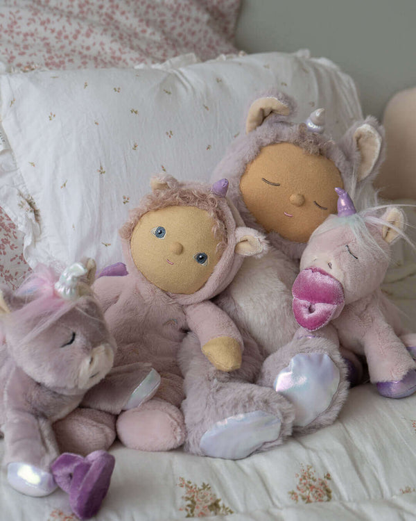 Olli Ella, Dinky Dinkum Dolls - Una Unicorn Pink