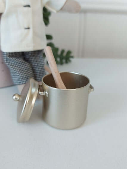 Maileg, Chef Mouse w. Soup Pot and Spoon