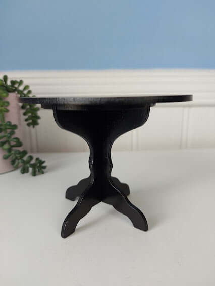 Maileg, Miniature Coffee Table (Anthracite) Size 1 Rabbit/Teddy Family