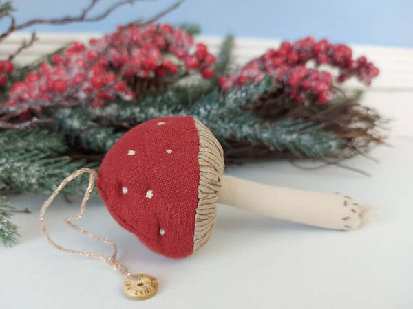 Maileg, Mushroom Ornament