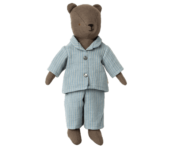Maileg, Pyjamas for Teddy Dad (Blue)