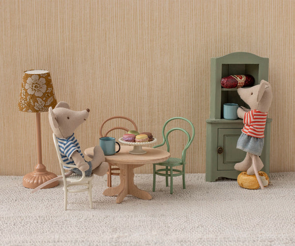 Maileg, Oval Dining Table, Mouse - Nature