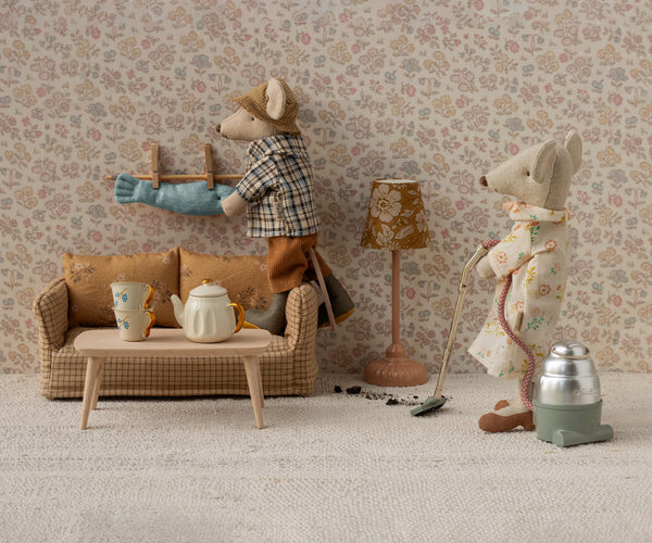 Maileg, Coffee Table, Mouse - Nature