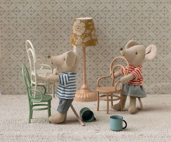 Maileg, Vintage Chair, Mouse - Mint
