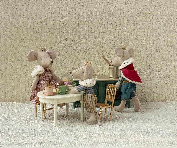 Maileg, Vintage Dining Table, Mouse - Off White