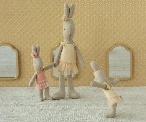 Maileg, Micro Rabbit in Pink Ballerina Outfit