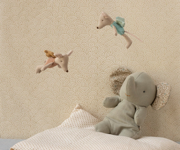 Maileg, Fairy Mouse, Little - Powder