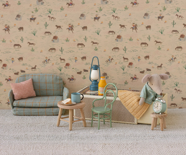 Maileg, Sofa Bed, Mouse - Checker