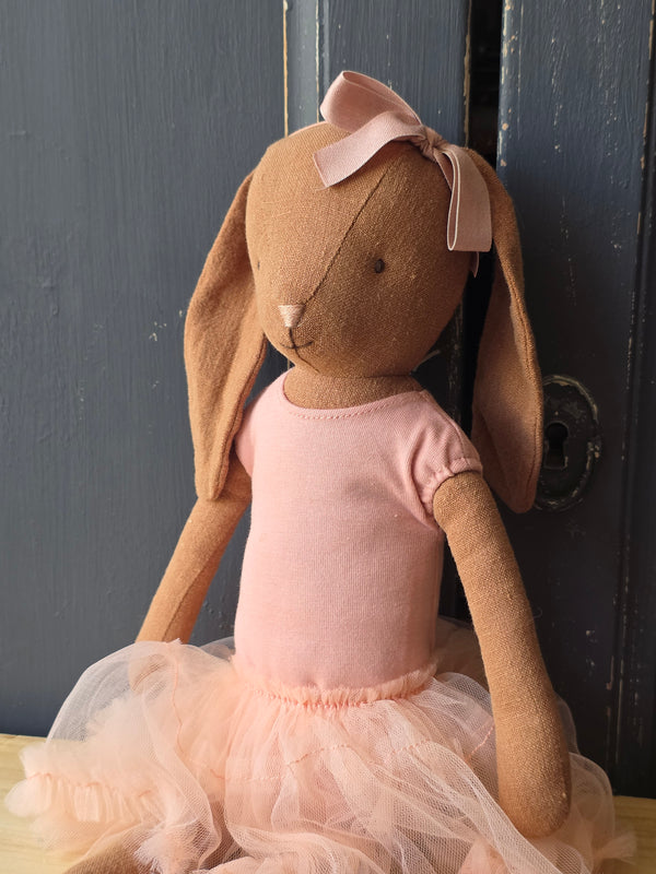 Maileg, Size 3 Bunny - Ballet Suit & Skirt Rose