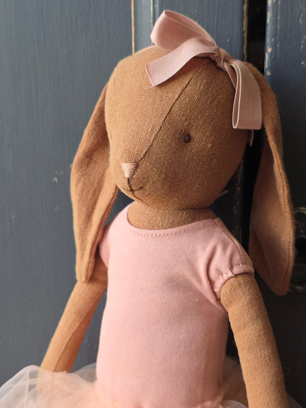 Maileg, Size 3 Bunny - Ballet Suit & Skirt Rose