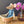 Maileg, Bathtub, Mouse - Rose