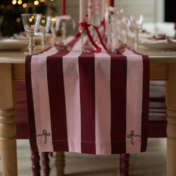 Avery Row, Table Runner - Bold Stripe