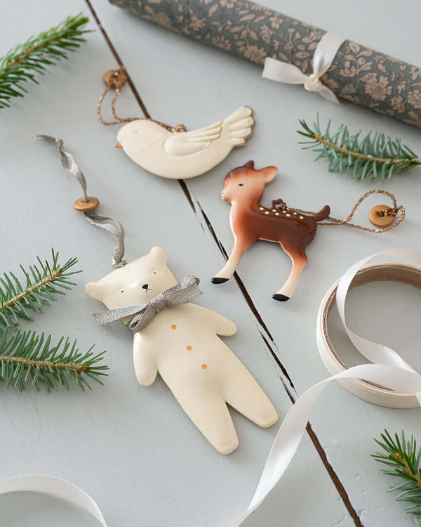 Maileg, Metal Tree Ornament, Bambi (Small)