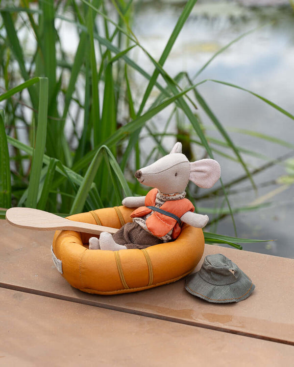 Maileg, Rubber Boat (Dusty Yellow)