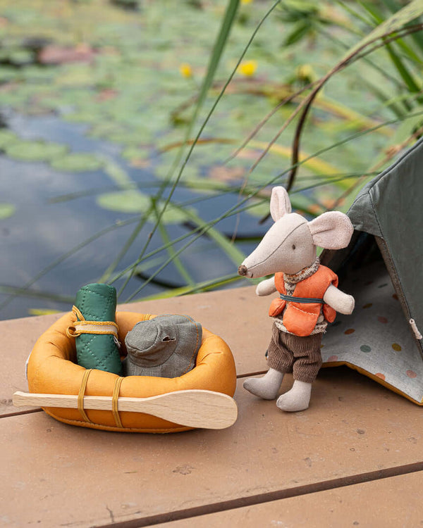 Maileg, Rubber Boat (Dusty Yellow)