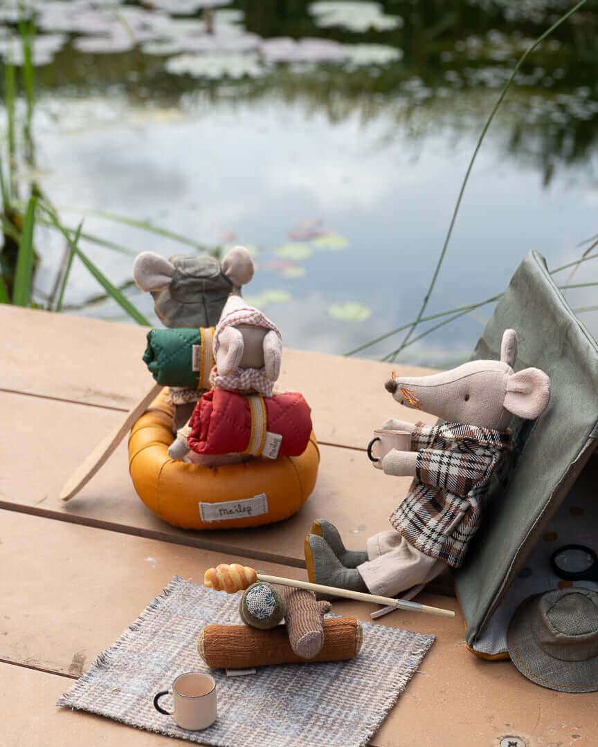 Maileg Mouse & Rabbit Bonfire Set