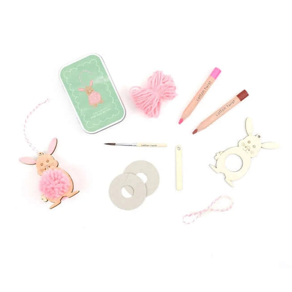 Cotton Twist, Make Your Own Pom Pom Bunny Gift Kit