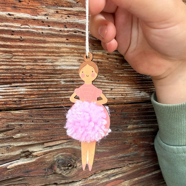 Cotton Twist, Make Your Own Pom Pom Ballerina Gift Kit