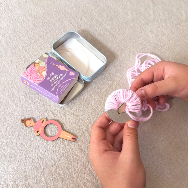 Cotton Twist, Make Your Own Pom Pom Ballerina Gift Kit
