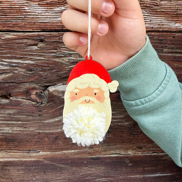 Cotton Twist, Make Your Own Pom Pom Santa Decoration Kit