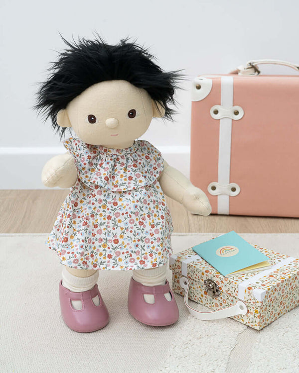 Olli Ella, Doll Travel Togs - Prairie Floral
