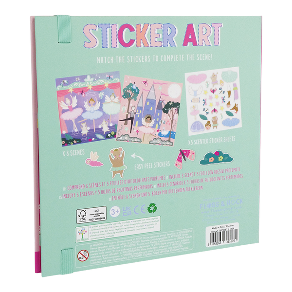 Floss and Rock, Enchanted Sticker Art