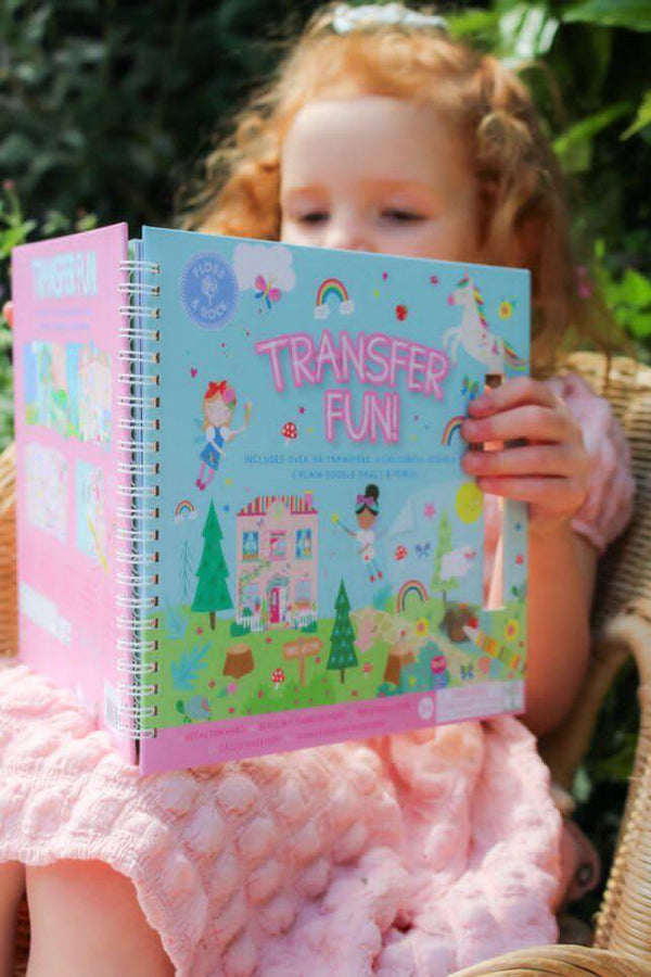 Floss and Rock, Rainbow Fairy Transfer Fun
